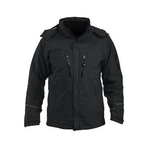 Clique Mens Sanders Soft Shell Jacket / Black